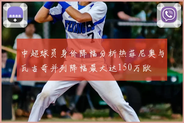 中超球员身价降幅分析热菲尼奥与瓦吉奇并列降幅最大达150万欧