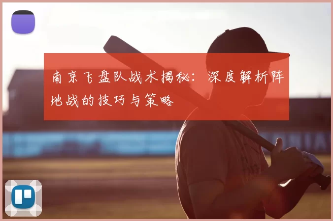 南京飞盘队战术揭秘：深度解析阵地战的技巧与策略
