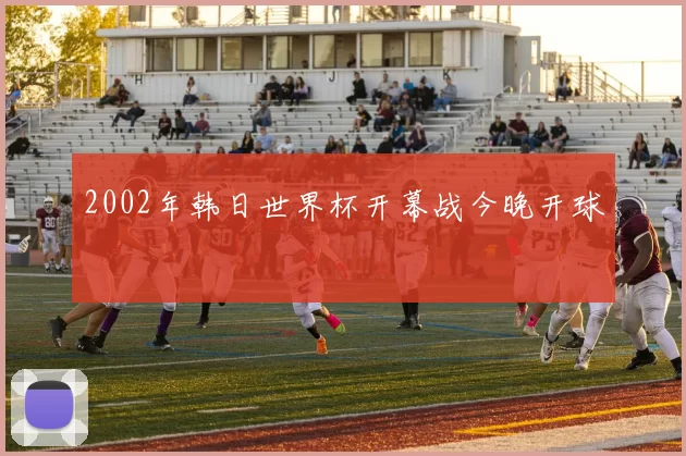 2002年韩日世界杯开幕战今晚开球