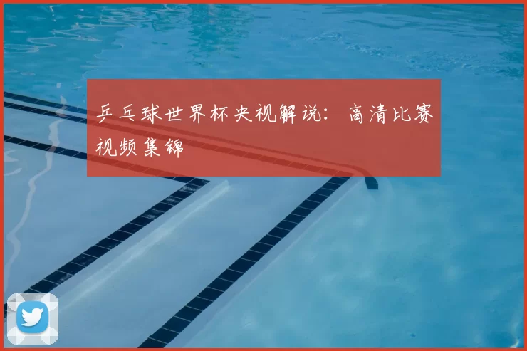乒乓球世界杯央视解说：高清比赛视频集锦