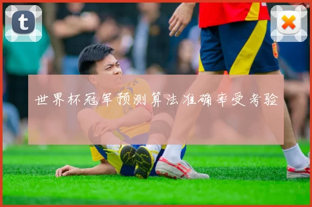 世界杯冠军预测算法准确率受考验