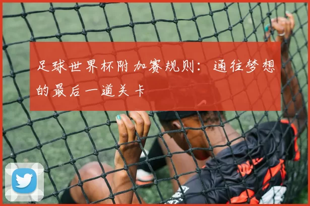 足球世界杯附加赛规则:通往梦想的最后一道关卡